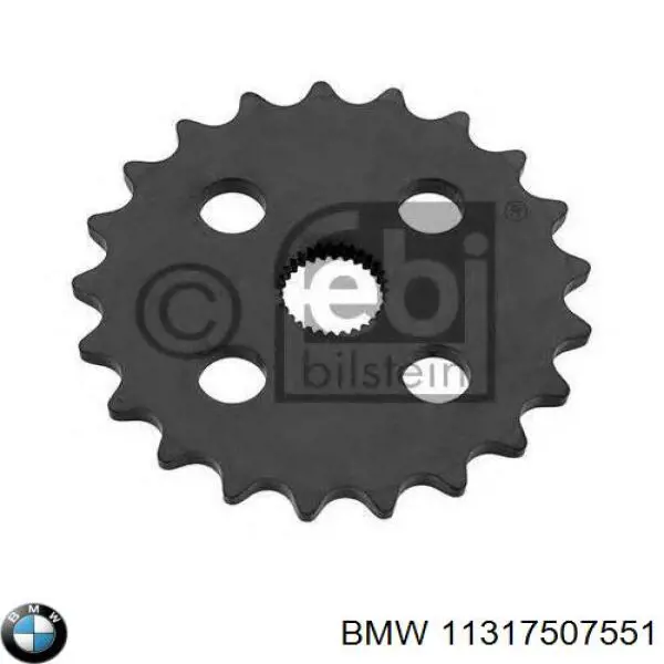 11317507551 BMW engrenagem de cadeia da roda dentada da árvore distribuidora de motor