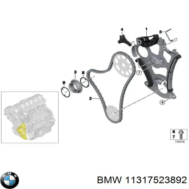 11317523892 BMW 