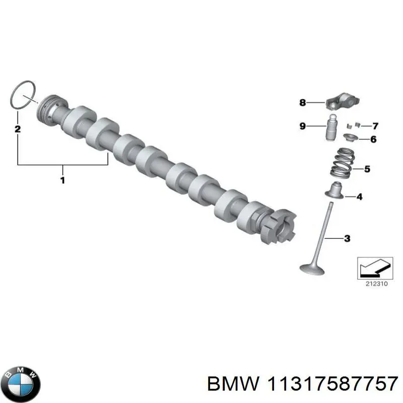Сальник двигателя распредвала BMW 11317587757 цена, от 4.93 USD