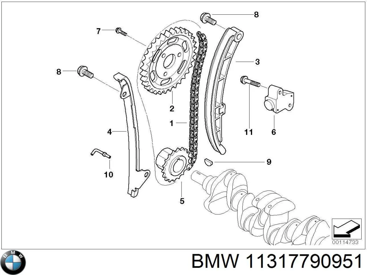  11317790951 BMW