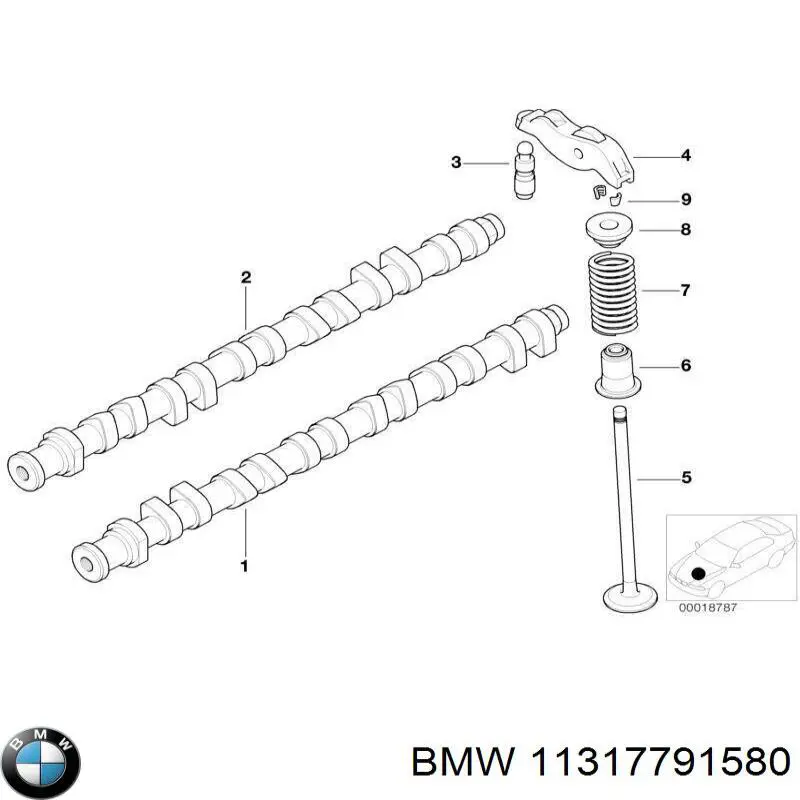 Купить 7791580 BMW Выпускной распредвал двигателя