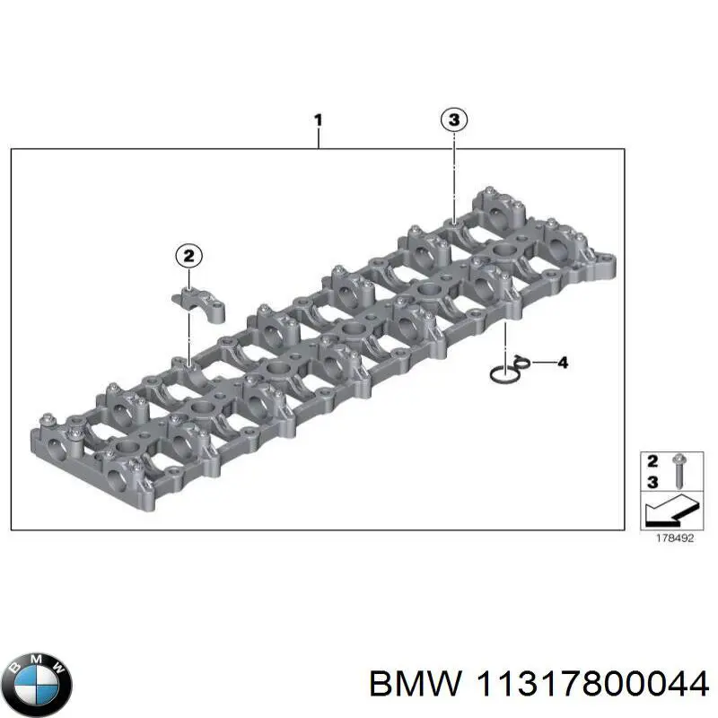 Cama da árvore distribuidora para BMW 7 (F01, F02, F03, F04)