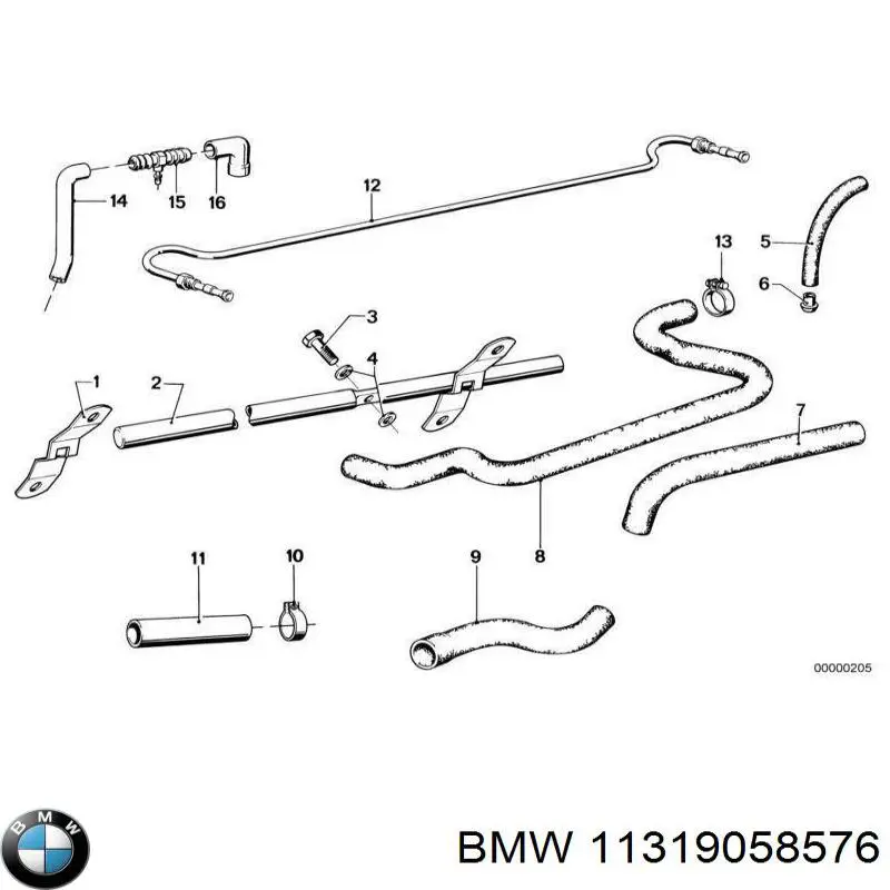 Купить 11319058576 BMW Распредвал