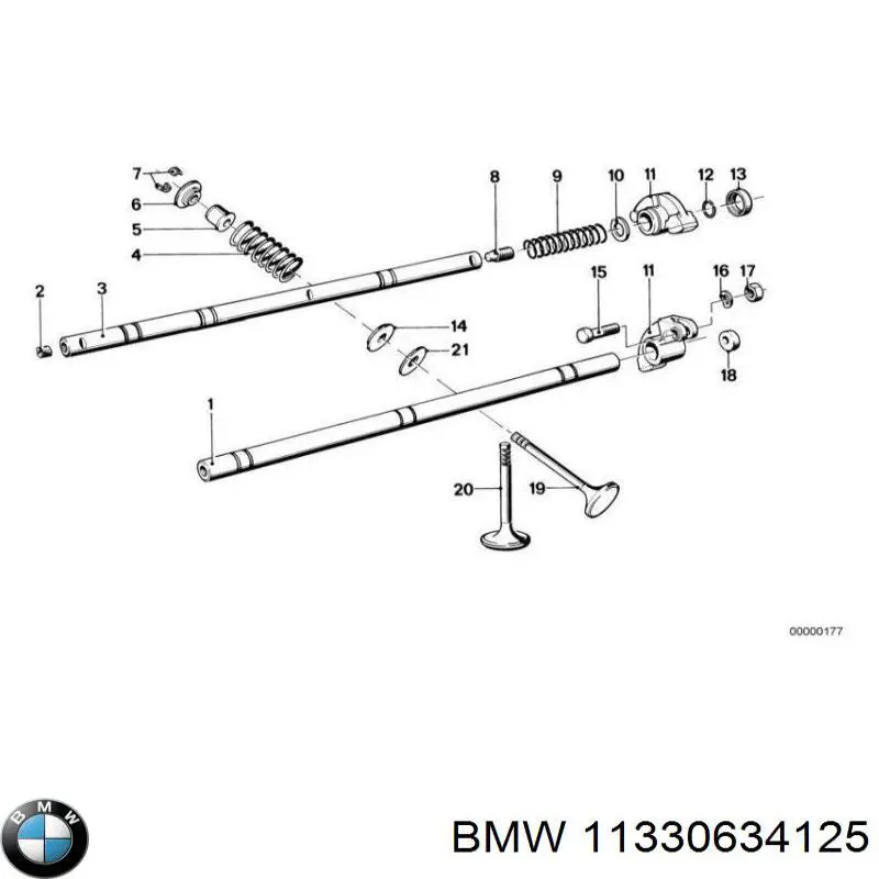 Ремкомплект стартера 11330634125 BMW