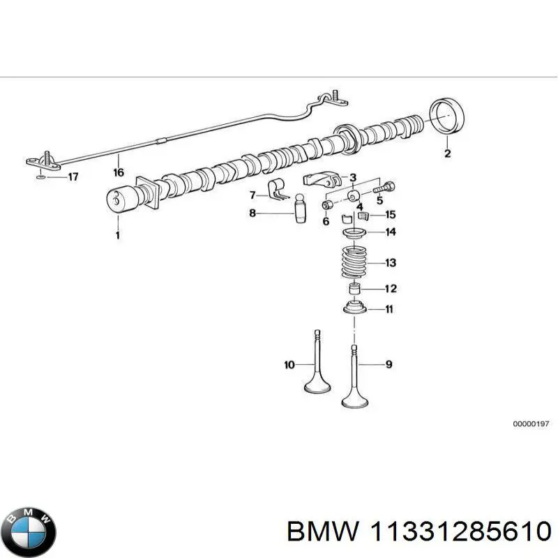 Эксцентрик рокера 11331285610 BMW