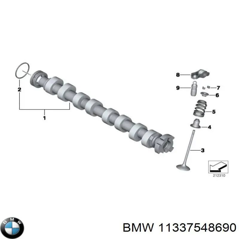 Compensador hidrâulico (empurrador hidrâulico), empurrador de válvulas BMW 11337548690 preço, a partir de 13,73 USD