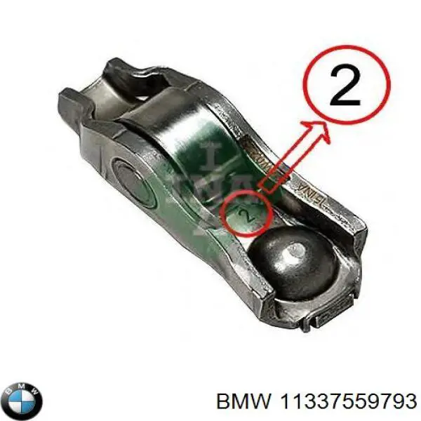11337559793 BMW коромысло клапана (рокер впускной)