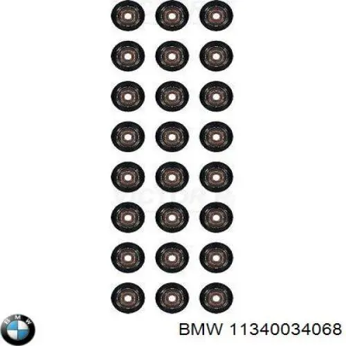 Juego de anillos de junta, vástago de válvula de admisión 11340034068 BMW