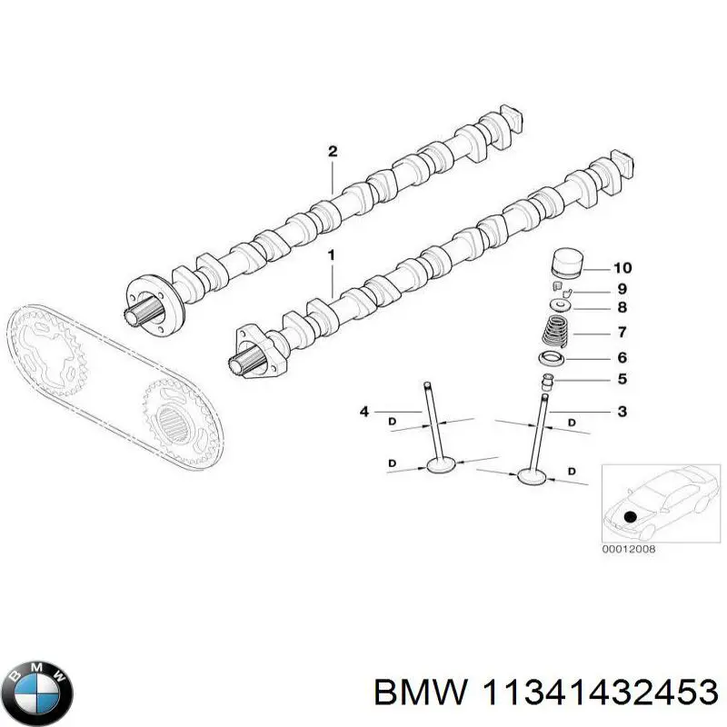  BMW 11341432453 цена, от 7.60 USD