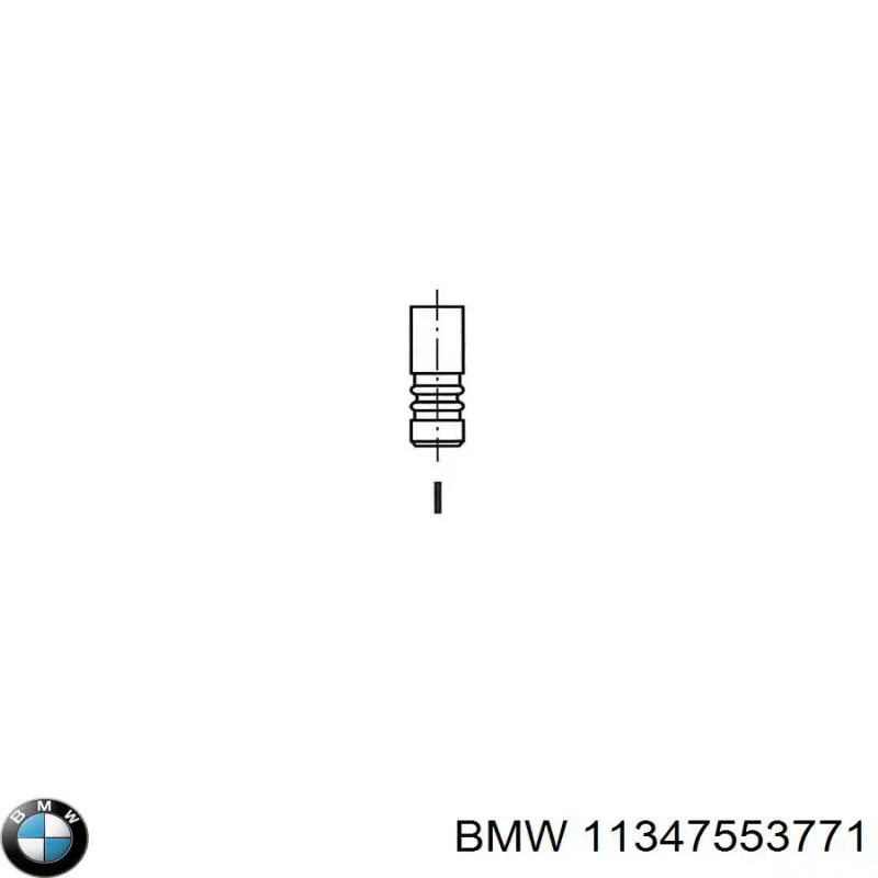 Впускной клапан 11347553771 BMW