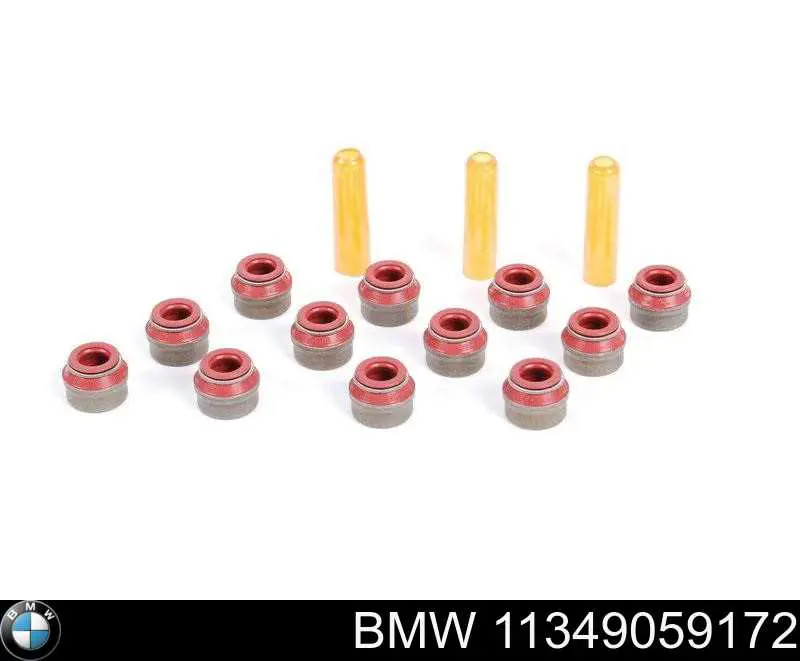11349059172 BMW сальник клапана (маслосъемный, впуск/выпуск, комплект на мотор)