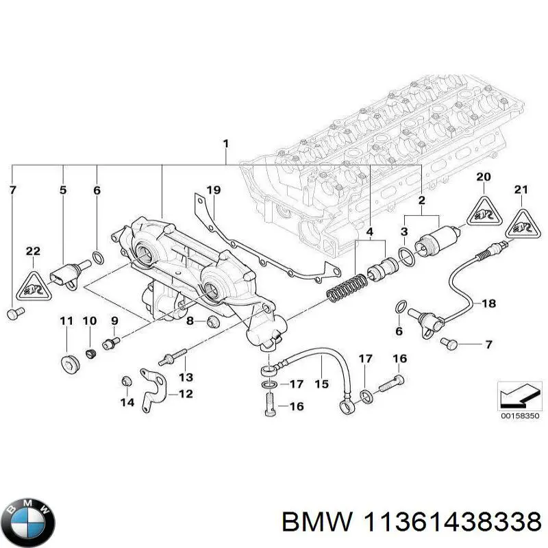  BMW 11361438338 цена, от 11.02 USD