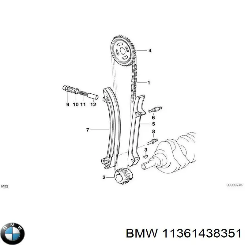 11361438351 BMW 
