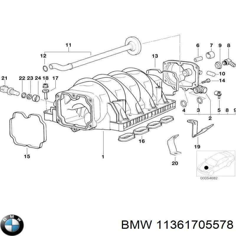Купить 11361705578 BMW 