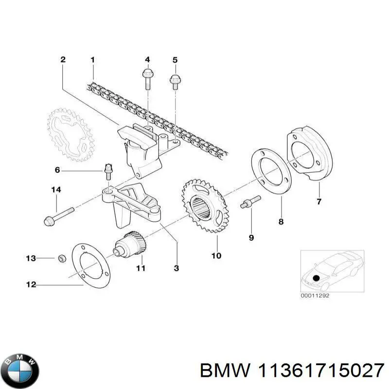 11361715027 BMW 