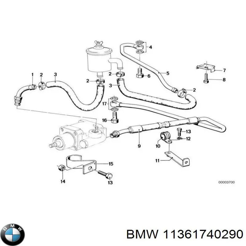 Болт трубки турбины подачи масла BMW 32416783886 цена, от 9.63 USD