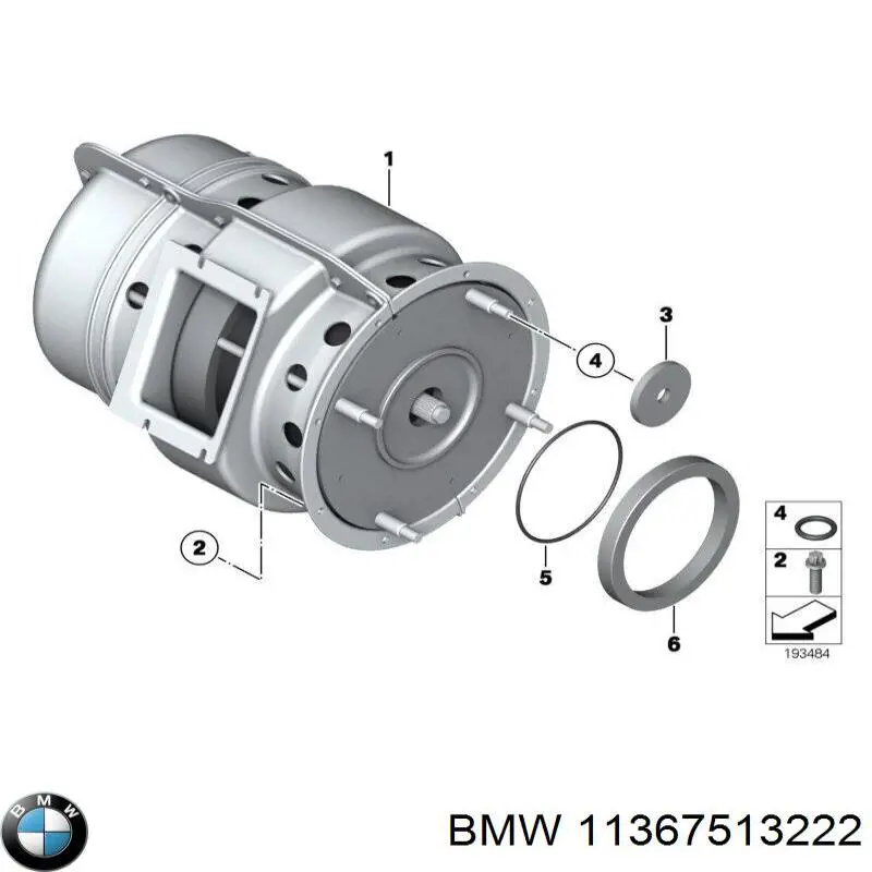 Купить 11367513222 BMW Прокладка регулятора фаз газораспределения