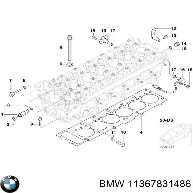 11367831486 BMW 