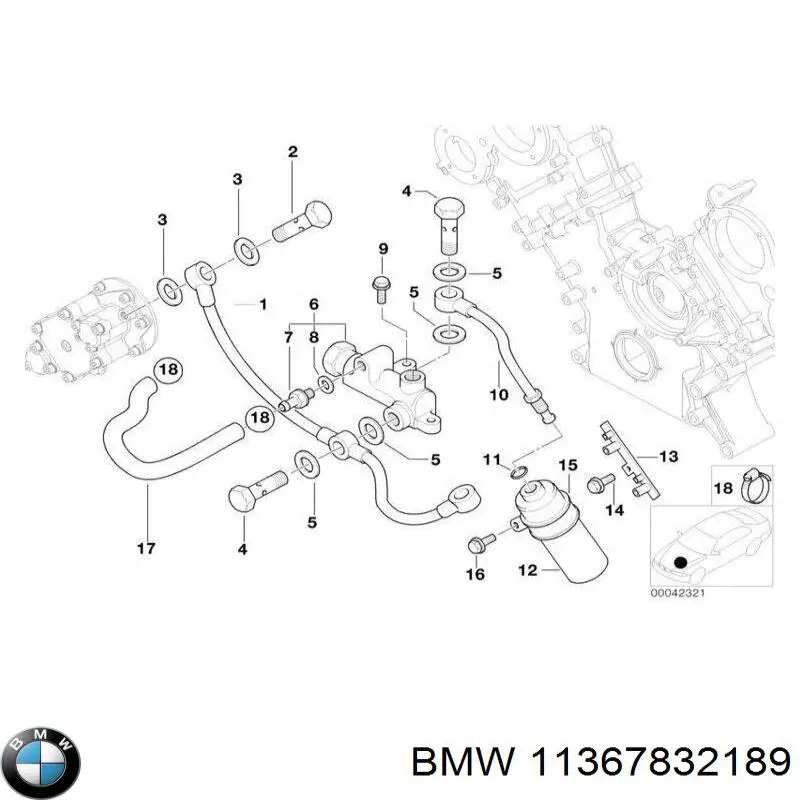 11367832189 BMW 