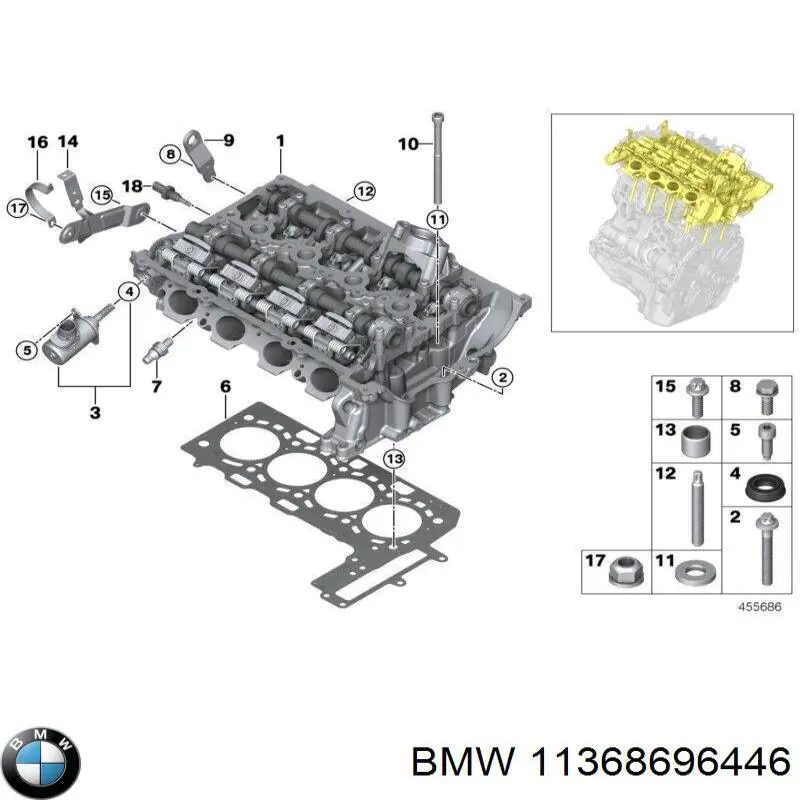  11368696446 BMW