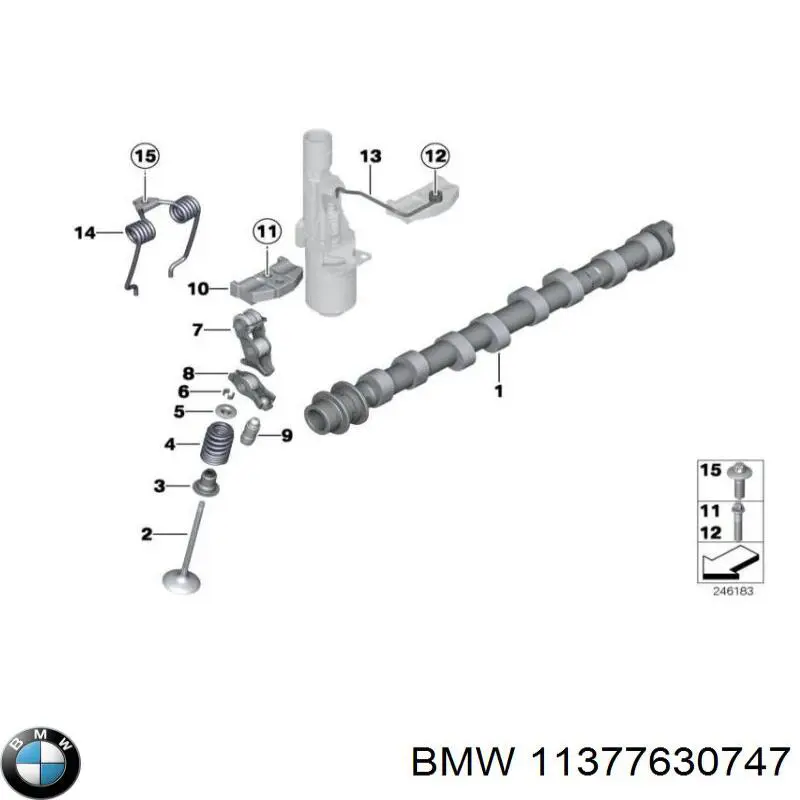 Купить CM052430 Freccia Эксцентриковый вал, вальветроник (valvetronic)