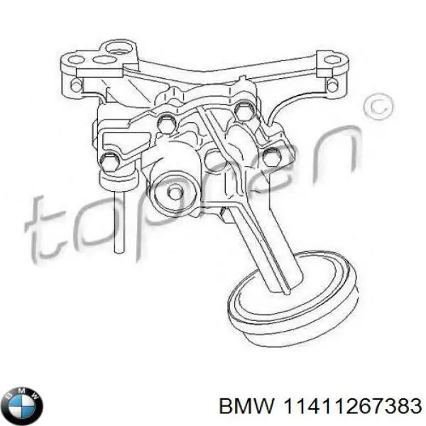 Масляный насос 11411267383 BMW