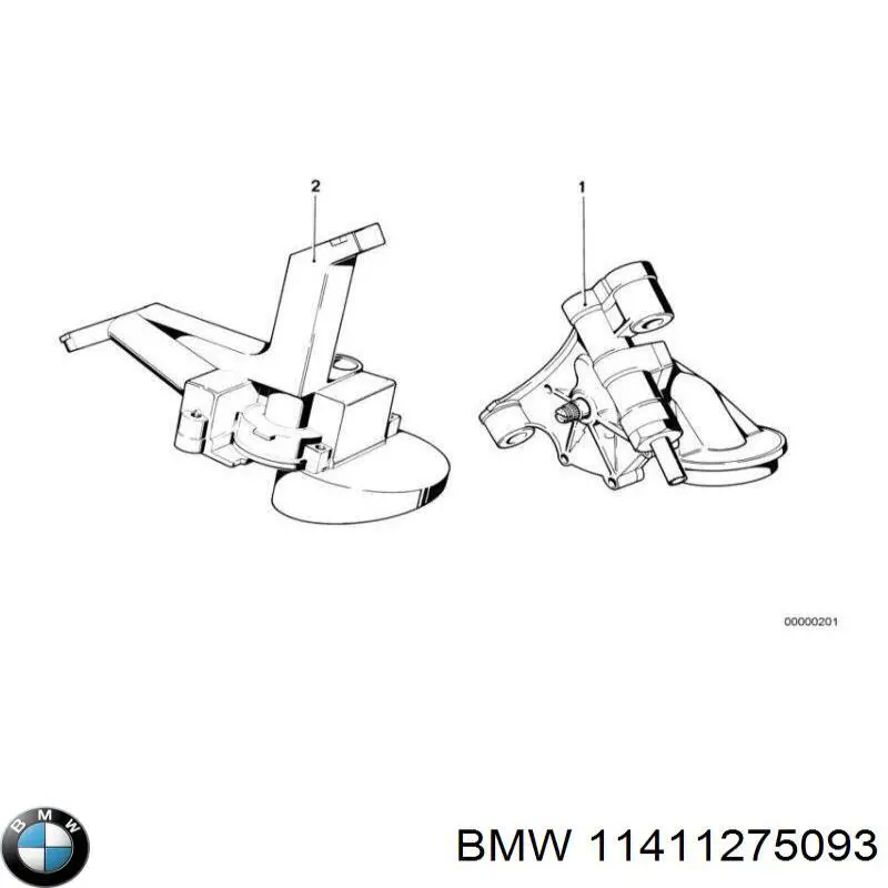 Масляный насос 11411275093 BMW