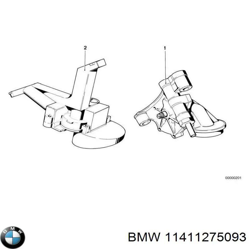 Помпа масляная BMW 11411275093 цена, от 577.76 USD