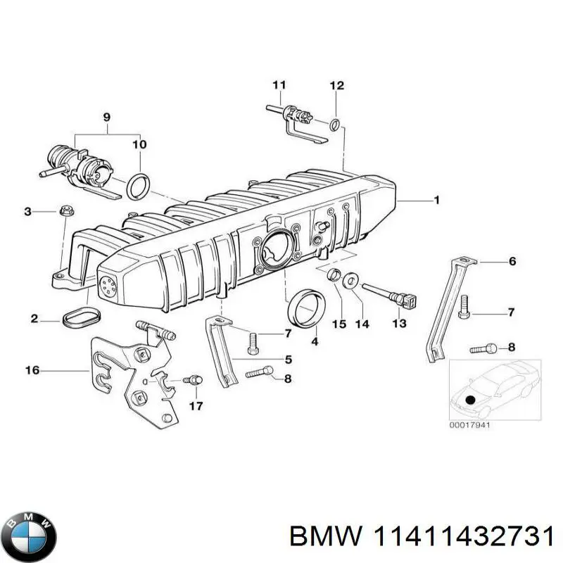  11411432731 BMW