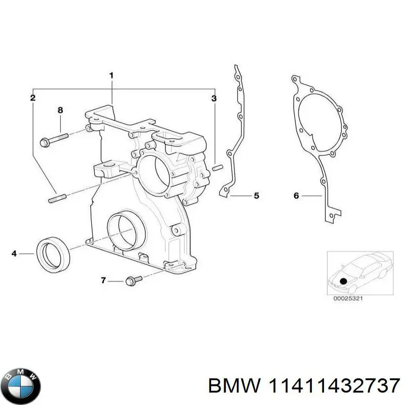 11411432737 BMW