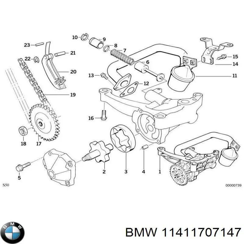  BMW 11411707147 цена, от 50.68 USD