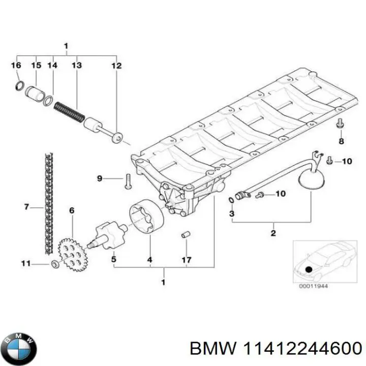  11412244600 BMW