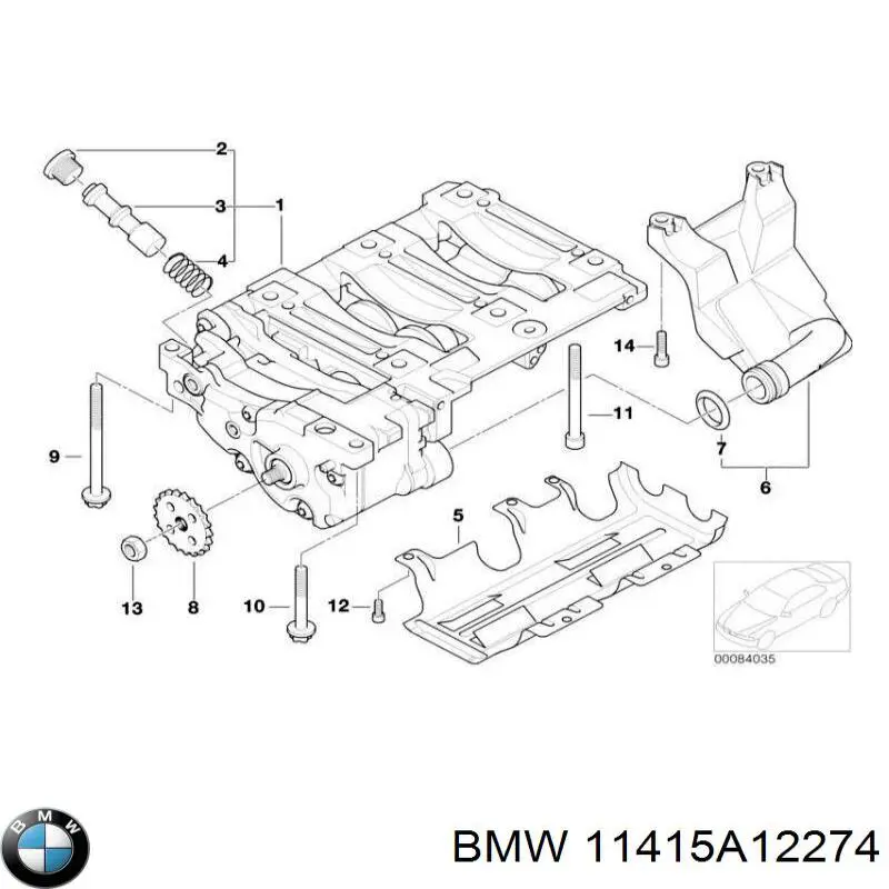 11415A12274 BMW 