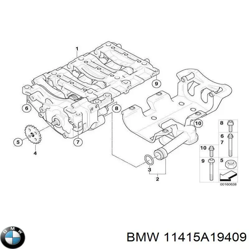 11415A19409 BMW