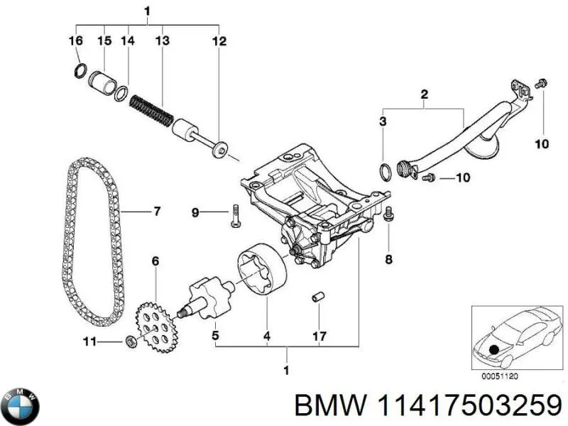 11417503259 BMW 