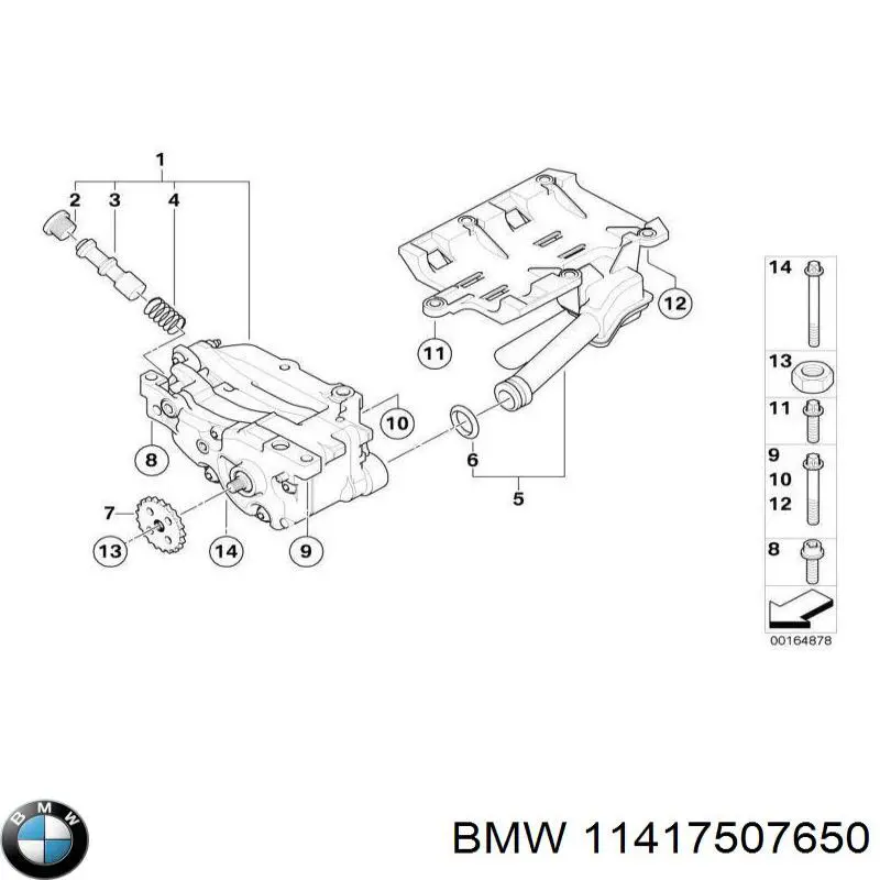  BMW 11417507650 цена, от 12.67 USD