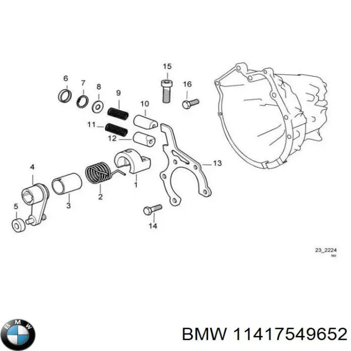  11417549652 BMW