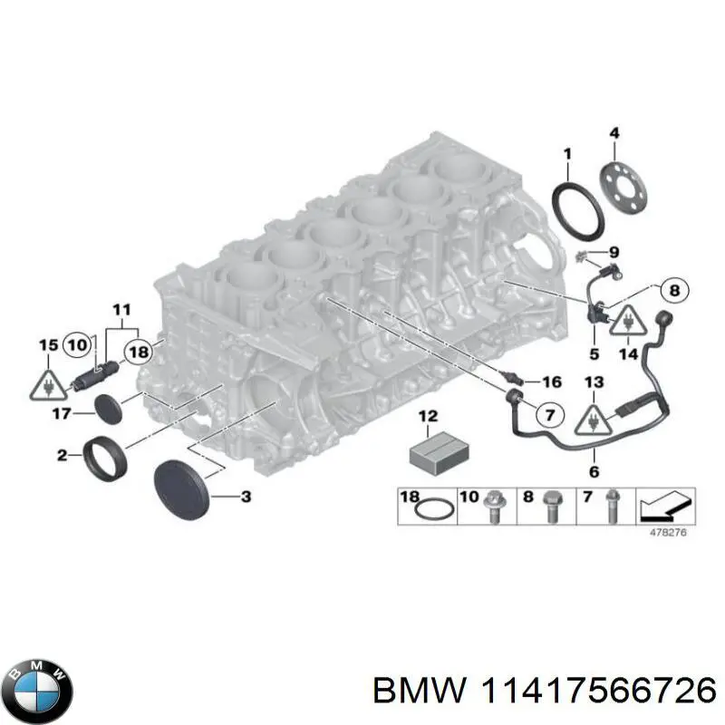  11417566726 BMW