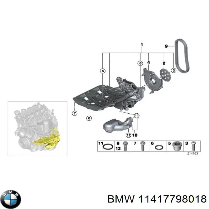 11417798018 BMW 