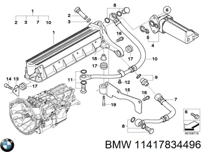 11417834496 BMW 