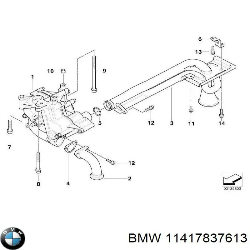 11417837613 BMW 