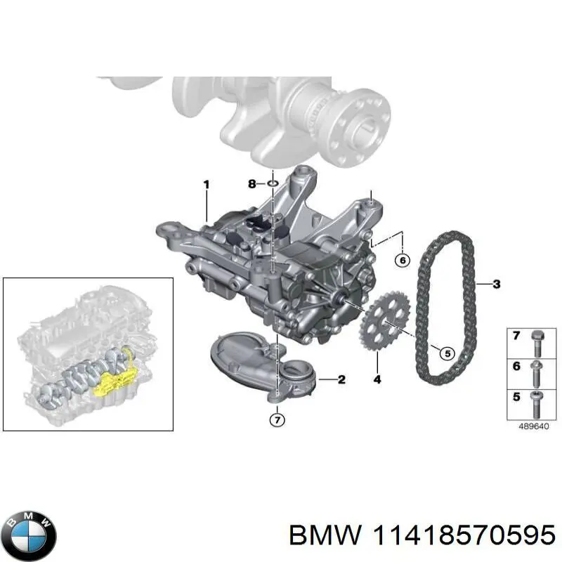 11418570595 BMW 