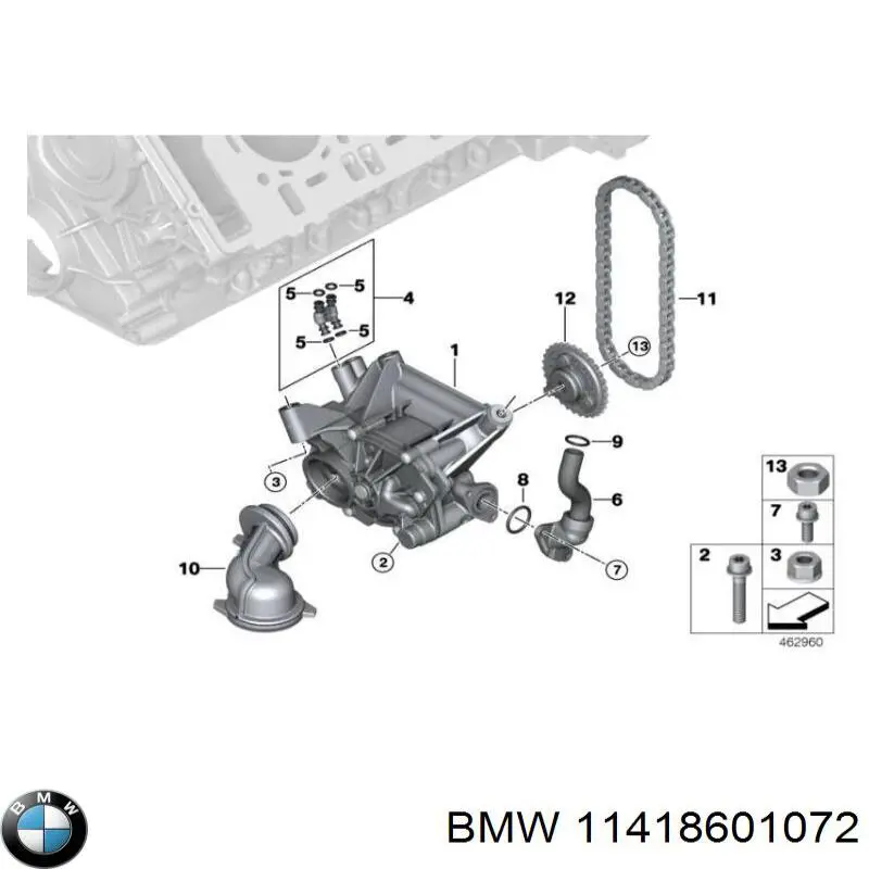  11418601072 BMW