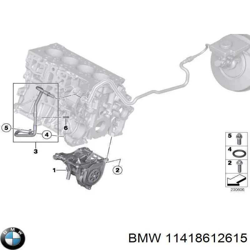 11418612615 BMW 