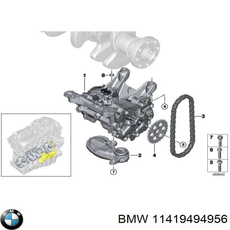  11419494956 BMW