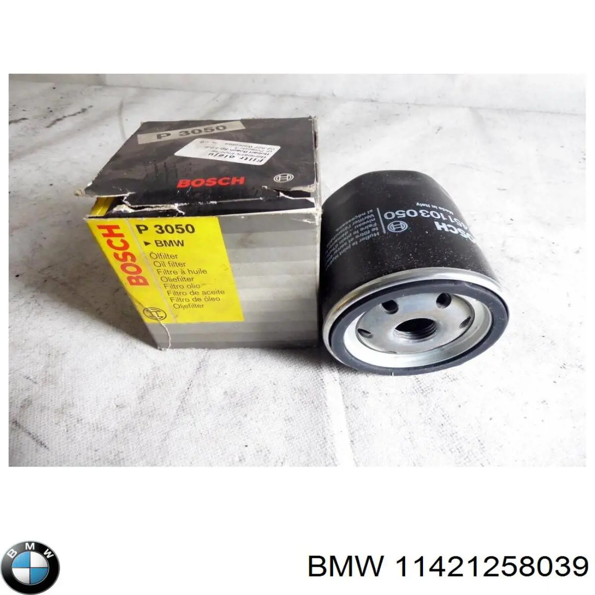 11421258039 BMW масляный фильтр