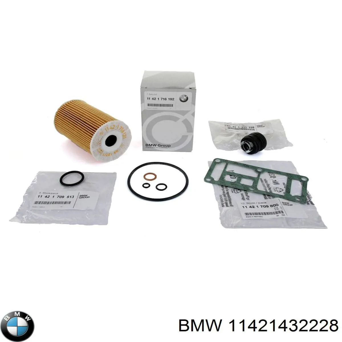 Клапан регулировки давления масла 11421432228 BMW
