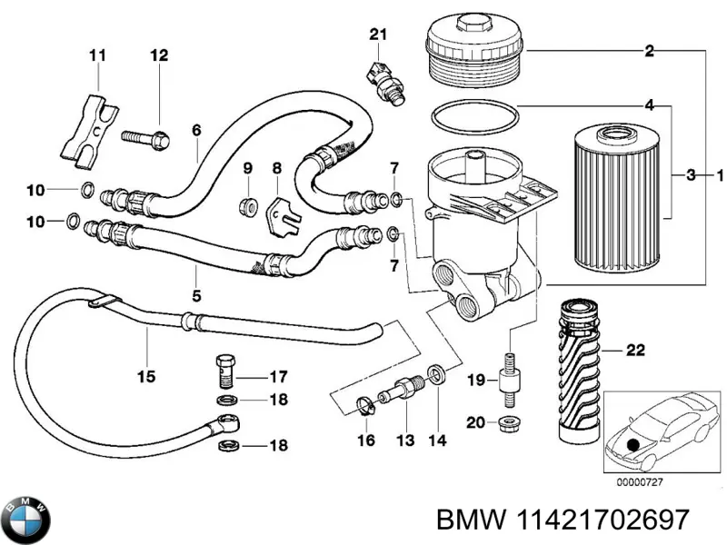  11421702697 BMW