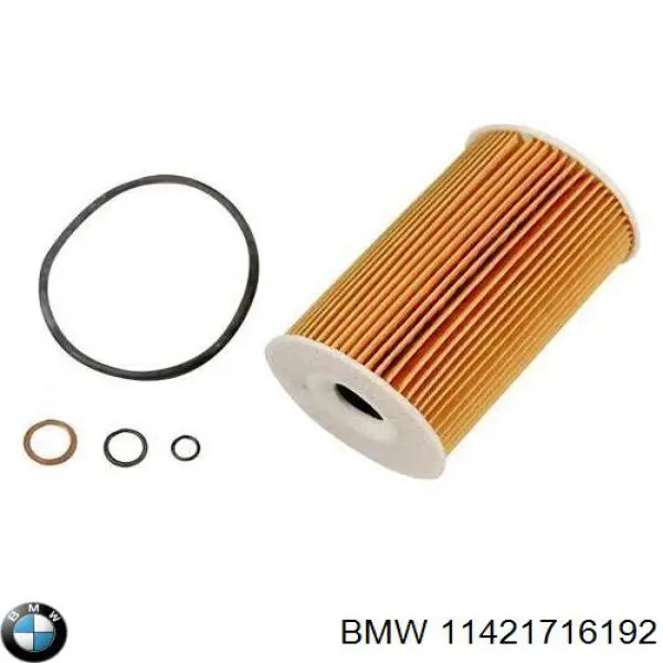 Filtro de aceite 11421716192 BMW