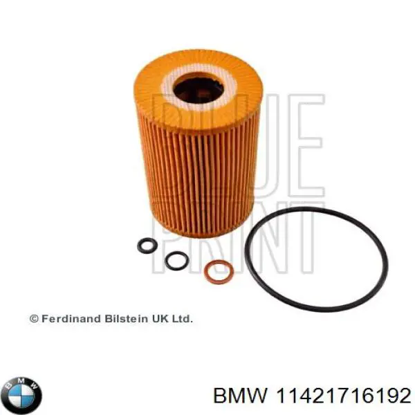 Фильтр очистки масла центробежный BMW 11421716192 цена, от 7.70 USD